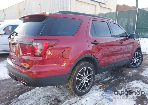 2017 Ford Explorer Sport z USA, uszkodzony, nr VIN 1FM5K8GT7HGD84341